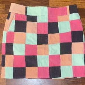 Vineyard Vines Patchwork Skirt Size 10